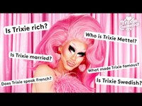 Thumbnail for the Trixie Mattel - Trixie Answers the Internet's Most Googled Questions link, provided by host site
