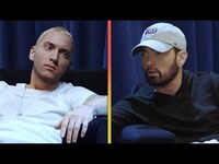 Thumbnail for the Eminem - TROLLS HIMSELF While Interviewing Slim Shady link, provided by host site