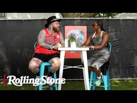 Thumbnail for the Teddy Swims - Trusts His Gut Because It’s the ‘Only Thing That Has Your Back’ | The Green Room link, provided by host site