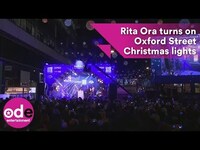 Thumbnail for the Rita Ora - Turns on Oxford Street Christmas lights link, provided by host site