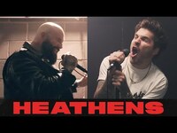 Thumbnail for the Our Last Night - Twenty One Pilots - Heathens (Rock Cover & August Burns Red) link, provided by host site