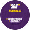 Thumbnail for the Technimatic - Unfinished Business / She Knows It link, provided by host site