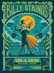 Thumbnail for the Billy Strings - UNO Lakefront Arena link, provided by host site