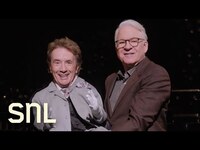 Thumbnail for the Steve Martin - Unpacks Martin Short in the SNL Studio link, provided by host site