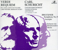 Thumbnail for the Giuseppe Verdi - Verdi: Requiem - Bruckner: Symphony No. 9 (excerpts) (1937, 1939) link, provided by host site