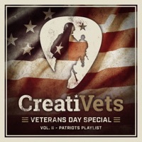 Thumbnail for the CreatiVets - Veterans Day Special, Vol. II (Patriots Playlist) link, provided by host site