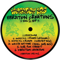 Thumbnail for the Vibration Lab - Vibration Creations, Vol.1 E.P link, provided by host site