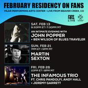 Thumbnail for the John Popper - Vilar Performing Arts Center link, provided by host site