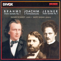 Thumbnail for the Gustav Uwe Jenner - Violin Sonata No. 1 in A Minor, Op. 8: I. Allegro link, provided by host site