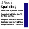 Thumbnail for the Albert Spalding - Violin Works of Johannes Brahms link, provided by host site