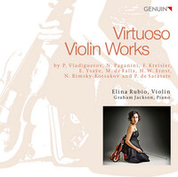 Thumbnail for the Elina Rubio - Virtuoso Violin Works link, provided by host site