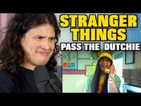 Thumbnail for the Tristan Paredes - Vocal Coach Reacts to Pass The Dutchie (From 'Stranger Things') link, provided by host site