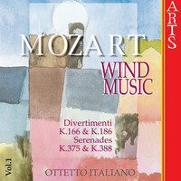 Thumbnail for the Ottetto Italiano - W.A. Mozart: Music for Wind Musics - Vol. 1 link, provided by host site