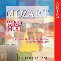 Thumbnail for the Ottetto Italiano - W.A. Mozart: Music for Wind Musics - Vol. 3 link, provided by host site
