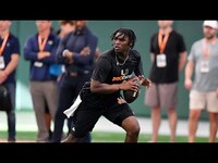 Thumbnail for the Cam - Ward Full Pro Day Highlights link, provided by host site
