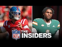 Thumbnail for the Cam - Ward holds private workout for Titans, Jaxson Dart throws at Ole Miss Pro Day | The Insiders link, provided by host site