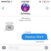 Thumbnail for the DJ Holiday - Wassup Wid It link, provided by host site