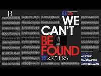 Thumbnail for the Algiers - "We Can't Be Found" link, provided by host site