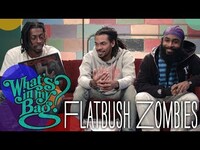 Thumbnail for the Flatbush Zombies - What's In My Bag? link, provided by host site