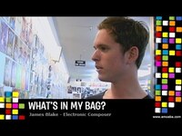 Thumbnail for the James Blake - What's In My Bag? link, provided by host site