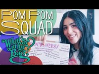 Thumbnail for the Pom Pom Squad - What's In My Bag? link, provided by host site