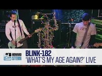 Thumbnail for the blink-182 - “What’s My Age Again?” Live on the Stern Show (2000) link, provided by host site
