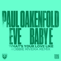 Thumbnail for the Paul Oakenfold - What's Your Love Like (Robbie Rivera Remixes) link, provided by host site