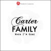 Thumbnail for the The Carter Family - When I'm Gone link, provided by host site