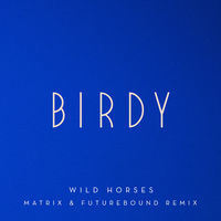 Thumbnail for the Birdy - Wild Horses (Matrix & Futurebound Remix) link, provided by host site