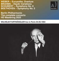 Thumbnail for the Wilhelm Furtwängler - Wilhelm Furtwängler live in Paris (HD Mastering 2025) link, provided by host site