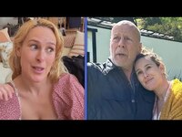 Thumbnail for the Rumer - Willis Shares Bruce Willis Health Update on His 70th Birthday link, provided by host site