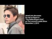 Thumbnail for the Jared Leto - On "The Dallas Buyers Club" link, provided by host site