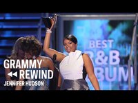 Thumbnail for the Jennifer Hudson - Wins Her First GRAMMY For Best R&B Album | GRAMMY Rewind link, provided by host site