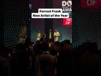 Thumbnail for the Forrest Frank - Wins New Artists of the Year (Dove Awards 2024) link, provided by host site