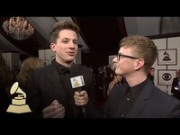 Thumbnail for the Charlie Puth - With Tyler Oakley | Red Carpet | 58th GRAMMYs link, provided by host site