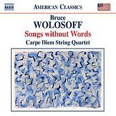 Thumbnail for the Carpe Diem String Quartet - Wolosoff: Songs Without Words link, provided by host site