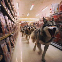 Thumbnail for the Sirius Blvck - Wolves Burned Down The Walmart link, provided by host site