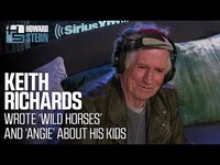 Thumbnail for the Keith Richards - Wrote “Wild Horses” and “Angie” for His Children link, provided by host site
