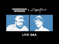 Thumbnail for the Ziggy Alberts - X Donovan Woods - LIVE Q&A link, provided by host site