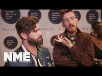 Thumbnail for the Foals - Mercury Prize 2019: ’ Yannis Philippakis tell us how he got his gnarly hand injury link, provided by host site
