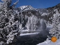 Thumbnail for the CBS Sunday Morning - Nature: Yellowstone link, provided by host site