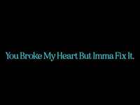 Thumbnail for the SBTRKT - YOU BROKE MY HEART BUT IMMA FIX IT link, provided by host site