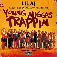 Thumbnail for the Lil AJ - Young N****s Trappin link, provided by host site
