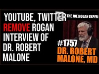Thumbnail for the Timcast - YouTube, Twitter Delete Joe Rogan Interview With Dr. Robert Malone link, provided by host site