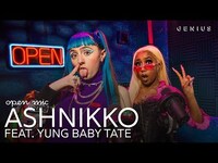 Thumbnail for the Ashnikko - & Yung Baby Tate "STUPID" (Live Performance) | Open Mic link, provided by host site