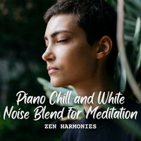 Thumbnail for the Relaxing White Noise - Zen Harmonies: Piano Chill and White Noise Blend for Meditation link, provided by host site