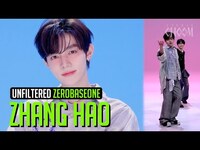 Thumbnail for the ZEROBASEONE - [UNFILTERED CAM] ZHANG HAO(장하오) 'BLUE' 4K | STUDIO CHOOM link, provided by host site