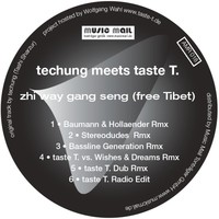 Thumbnail for the Taste T - Zhi Way Gang Seng (Free Tibet) - Taste T. Radio Edit link, provided by host site