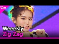 Thumbnail for the Weeekly - Zig Zag (위클리, Zig Zag) [THE SHOW] link, provided by host site