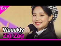 Thumbnail for the Weeekly - Zig Zag (위클리, Zig Zag) [THE SHOW] link, provided by host site